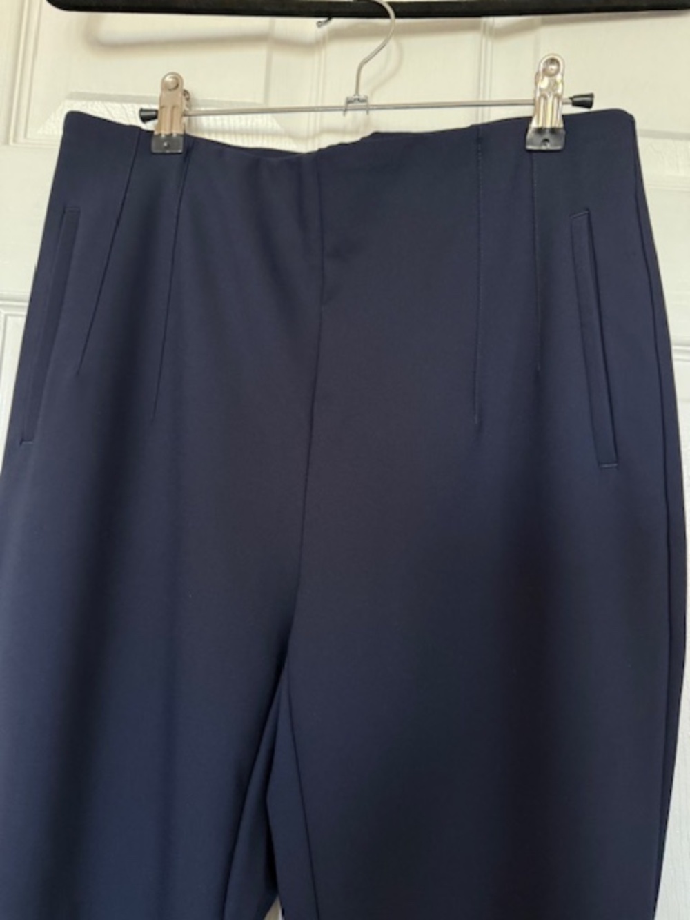 RACHEL ZOE Pants Womens Sz 8 Navy High Rise Skinny Stretch Office